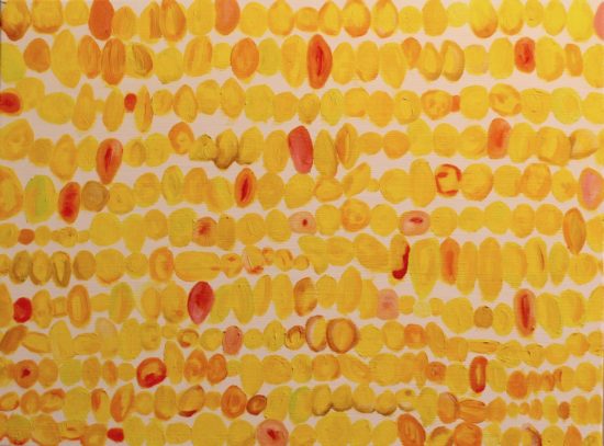 Eggs, Russell Steven Powell oil on canvas, 24x18