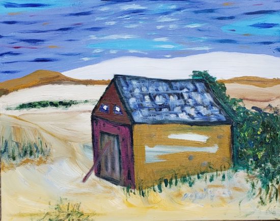 Dune Shack III, Russell Steven Powell oil on canvas, 16x20